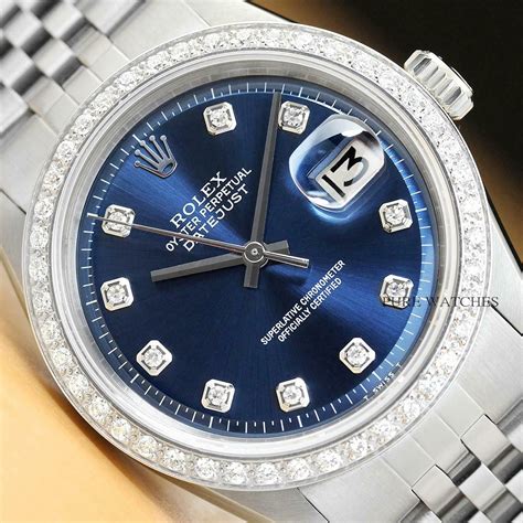 datejust rolex white gold and diamond men|rolex datejust with diamonds price.